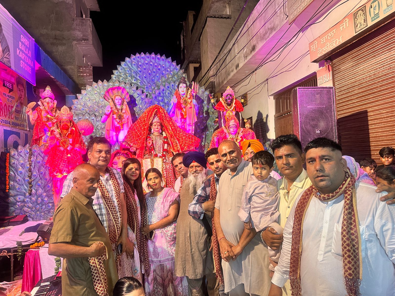 ਮਹਾਮਾਈ ਦਾ ਜਗਰਾਤਾ ਚੰਡੀਗੜ੍ਹ ਰੋਡ ‘ਤੇ ਸਥਿਤ ਨਿਊ ਕੀਰਤੀ ਨਗਰ ਵਿੱਚ ਬਹੁਤ ਧੂਮਧਾਮ ਨਾਲ ਮਨਾਇਆ ਗਿਆ।